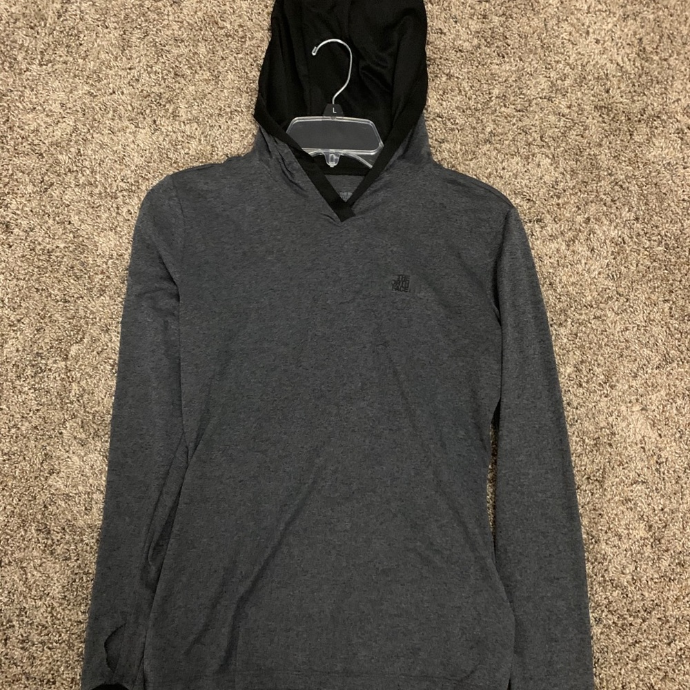 Grey Light Weight North Face Jacket